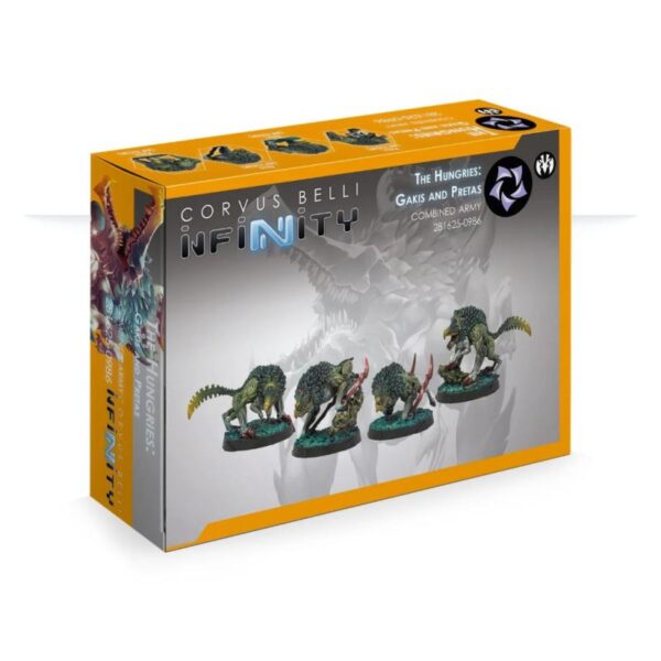 Corvus Belli Infinity   Combined Army The Hungries, Gakis and Pretas - 281625-0986 - 8436607710226