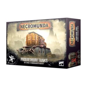 Games Workshop Necromunda   Necromunda: Promethium Tanks on Cargo-8 Trailer - 99120599060 - 5011921193622