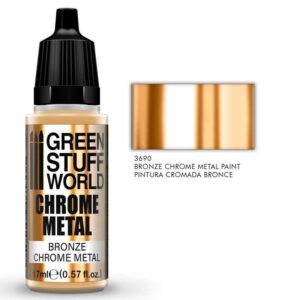 Green Stuff World    Chrome Paint: Bronze 17ml - 8435646510507ES - 8435646510507