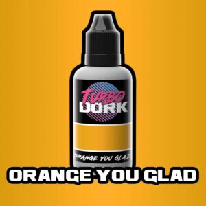 Turbo Dork    Turbo Dork: Orange You Glad Metallic Acrylic Paint 20ml - TDK4581 - 631145994581