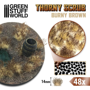 Green Stuff World    Thorny Scrubs Tufts - Burny Brown - 8435646510064ES - 8435646510064