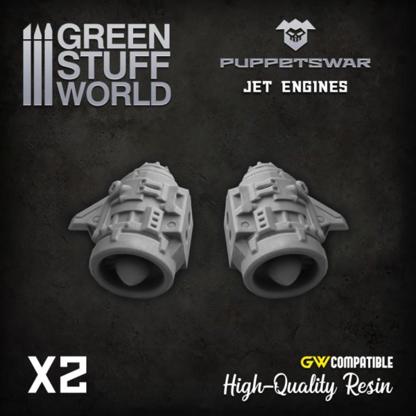 Green Stuff World    Jet Engines - 5904873420130ES - 5904873420130