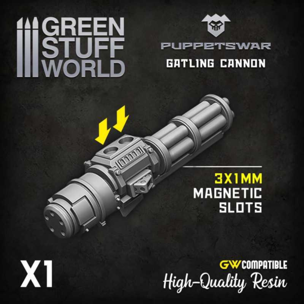 Green Stuff World    Gattling Cannon - 5904873423797ES - 5904873423797