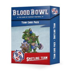 Games Workshop Blood Bowl   Blood Bowl: Snotling Team Card Pack - 60050909004 - 5011921174713