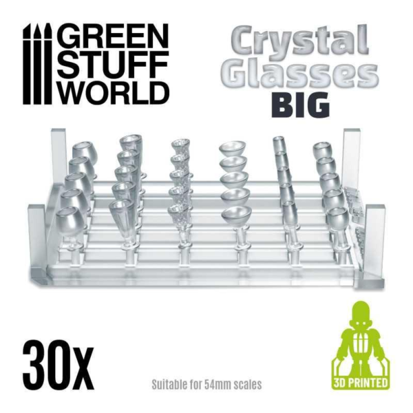 Green Stuff World    Crystal Glasses - Big Cups - 8435646507170ES - 8435646507170