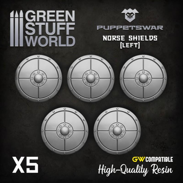 Green Stuff World    Norse Shields - 5904873422226ES - 5904873422226