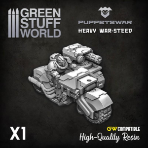 Green Stuff World    Heavy War-Steed - 5904873423759ES - 5904873423759