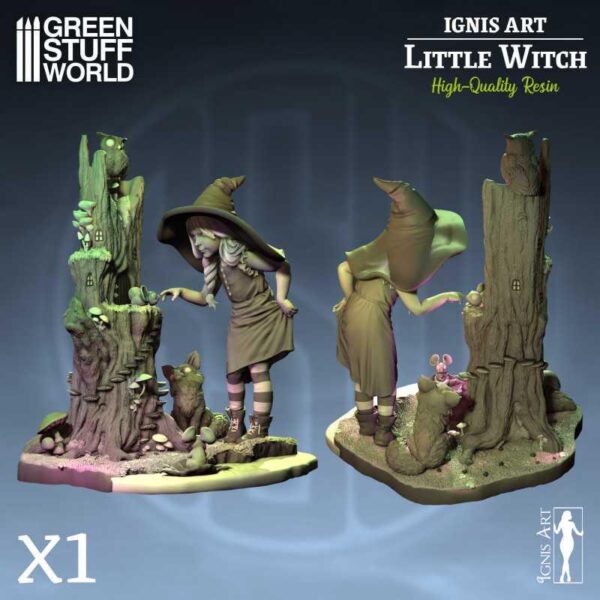 Green Stuff World    Ignis Art: Little Witch - 8435646513577ES - 8435646513577