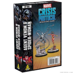 Atomic Mass Marvel Crisis Protocol   Marvel Crisis Protocol: Agent Venom & Spider Woman - CP100 - 841333120559