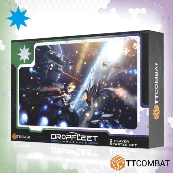 TTCombat Dropfleet Commander   Dropfleet Commander 2-Player Starter (1.5) - TTDFX-ACC-007 - 5060880916049