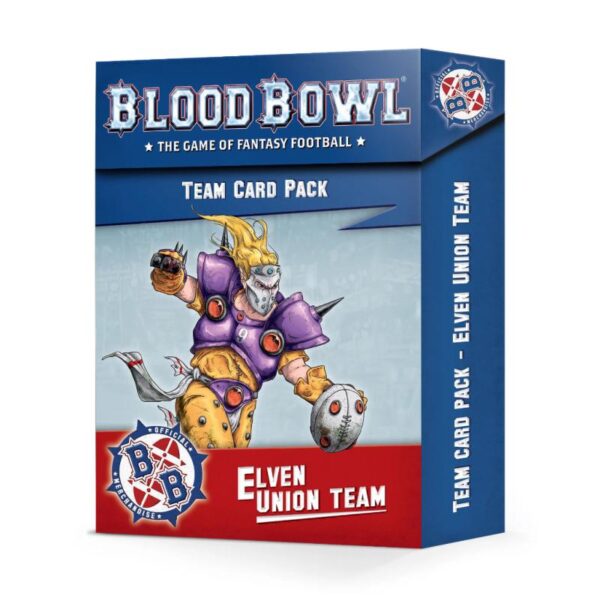 Games Workshop Blood Bowl   Blood Bowl: Elven Union Team Card Pack - 60050910001 - 5011921174409