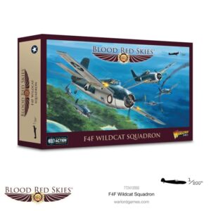 Warlord Games Blood Red Skies   Blood Red Skies Grumman F4F Wildcat squadron - 772412050 - 5060572506626