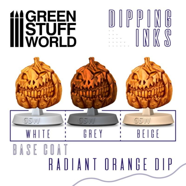 Green Stuff World    Dipping Ink 60mm - Radiant Orange Dip - 8435646508436ES - 8435646508436