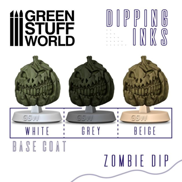 Green Stuff World    Dipping Ink 60ml - Zombie Dip - 8435646508504ES - 8435646508504