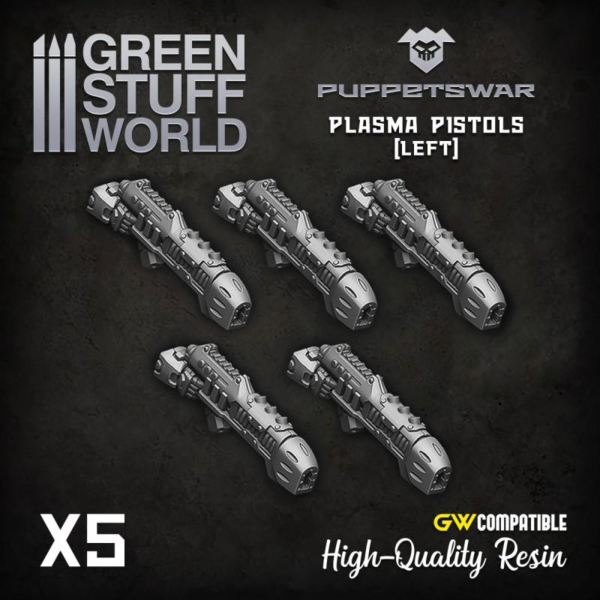 Green Stuff World    Plasma Pistols - Left - 5904873423087ES - 5904873423087