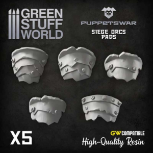 Green Stuff World    Orc Shoulder Pads - 5904873423964ES - 5904873423964