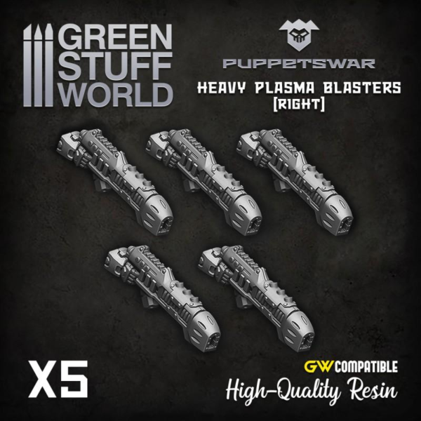 Green Stuff World    Heavy Plasma Pistols - Right - 5904873423094ES - 5904873423094