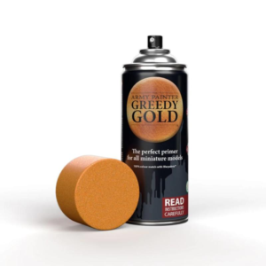 The Army Painter    Spray Colour Primer - Greedy Gold - APCP023 - 5713799302815
