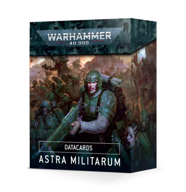 Games Workshop Warhammer 40,000   Datacards: Astra Militarum (Ninth Edition) - 60050105001 - 5011921184415