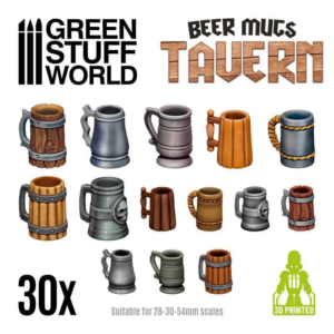 Green Stuff World    Beer Mugs - Tavern - 8435646507200ES - 8435646507200