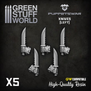 Green Stuff World    Knives - Left - 5904873421410ES - 5904873421410