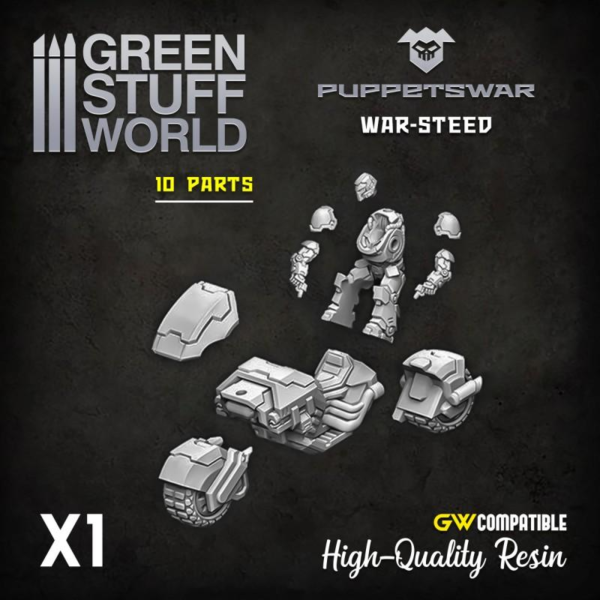 Green Stuff World    Heavy War-Steed 2 - 5904873423766ES - 5904873423766