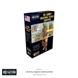 Warlord Games Bolt Action   US Army (Winter) Weapons Teams - 402213110 - 5060917991285