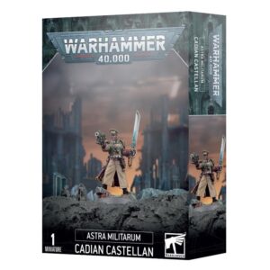 Games Workshop Warhammer 40,000   Astra Militarum: Cadian Castellan - 99120105100 - 5011921181544