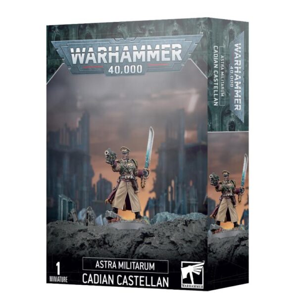 Games Workshop Warhammer 40,000   Astra Militarum: Cadian Castellan - 99120105100 - 5011921181544