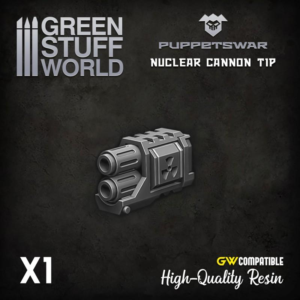 Green Stuff World    Turret - Nuclear Cannon Tip - 5904873421205ES - 5904873421205