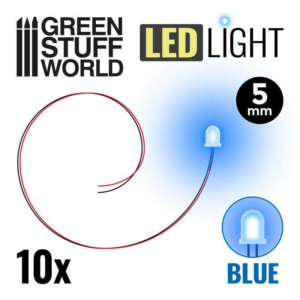 Green Stuff World    Blue LED Lights - 5mm - 8435646511894ES - 8435646511894
