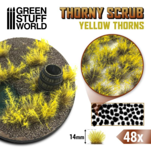 Green Stuff World    Thorny Scrubs - Yellow Thorns - 8435646510026ES - 8435646510026