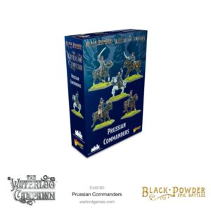 Warlord Games Black Powder Epic Battles   Black Powder Epic Battles: Waterloo - Prussian Commanders - 312401801 -