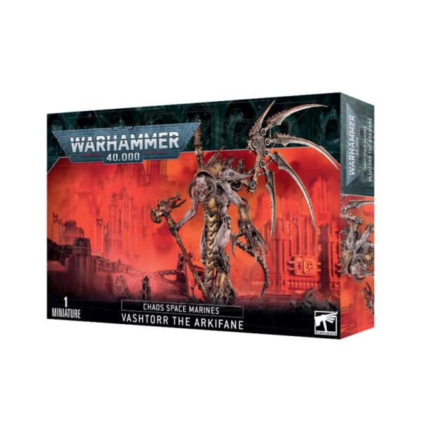 Games Workshop Warhammer 40,000   Chaos Space Marines: Vashtorr The Arkifane - 99120102180 - 5011921200351