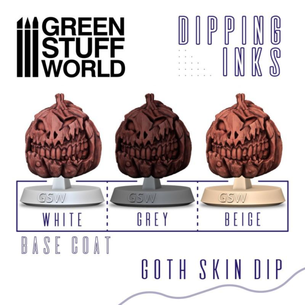 Green Stuff World    Dipping Ink 60ml - Goth Skin Dip - 8435646508634ES - 8435646508634