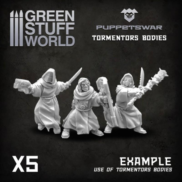 Green Stuff World    Tormentors Bodies - 5904873421427ES - 5904873421427