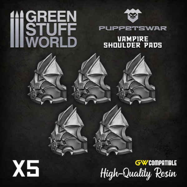 Green Stuff World    Vampire Shoulder Pads - 5904873421823ES - 5904873421823