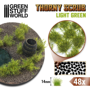 Green Stuff World    Thorny Scrubs Tufts - Light Green - 8435646509990ES - 8435646509990