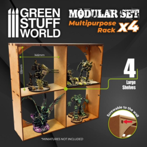 Green Stuff World    MDF Multipurpose Rack x4 - 8435646509082ES - 8435646509082