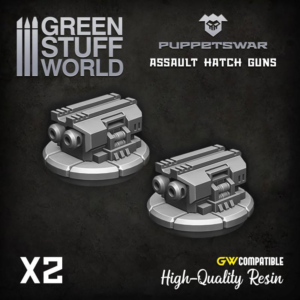 Green Stuff World    Assault Hatch Guns - 5904873421151ES - 5904873421151