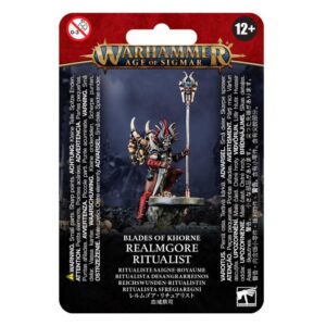 Games Workshop Age of Sigmar   Blades of Khorne: Realmgore Ritualist - 99070201031 - 5011921183982