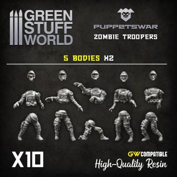 Green Stuff World    Zombie Troopers - 5904873423568ES - 5904873423568