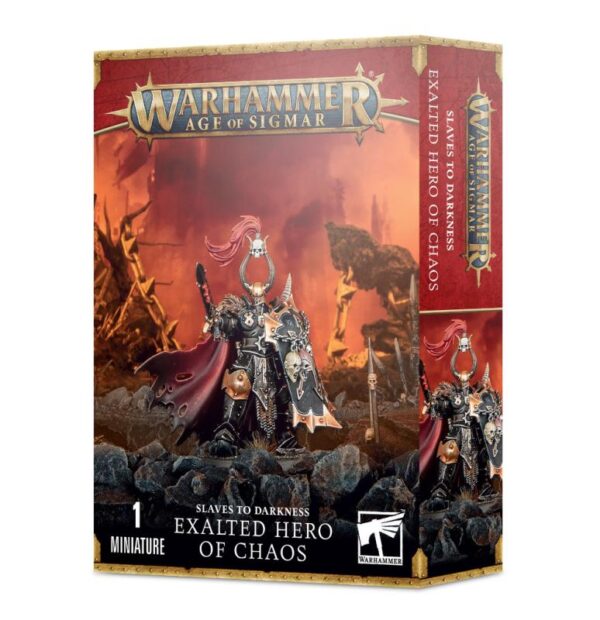 Games Workshop Age of Sigmar   Slaves To Darkness: Exalted Hero Of Chaos - 99120201132 - 5011921165513