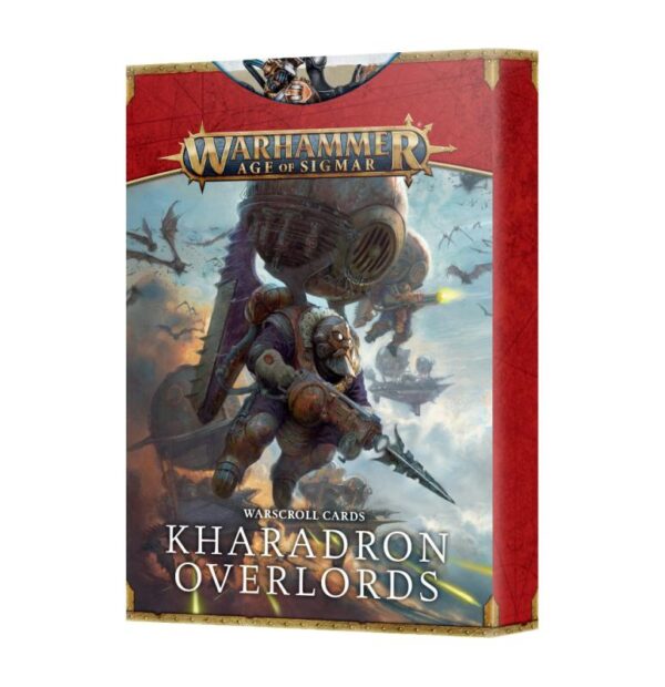 Games Workshop Age of Sigmar   Warscroll Cards: Kharadron Overlords - 60050205002 - 5011921183203