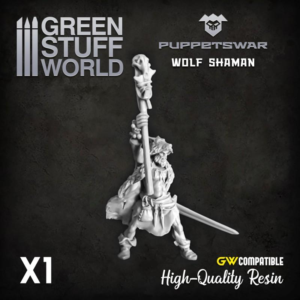 Green Stuff World    Wolf Shaman - 5904873420215ES - 5904873420215