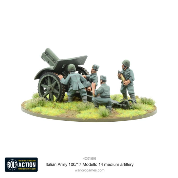 Warlord Games Bolt Action   Italian Army 100/17 Modello 14 medium artillery - 403015809 - 5060917991407