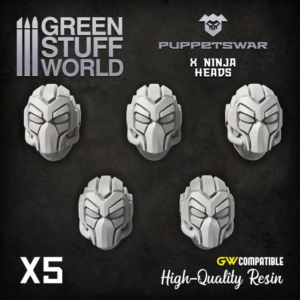 Green Stuff World    Ninja Heads - 5904873423971ES - 5904873423971