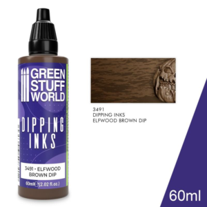 Green Stuff World    Dipping Ink 60ml - Elfwood Brown Dip - 8435646508511ES - 8435646508511