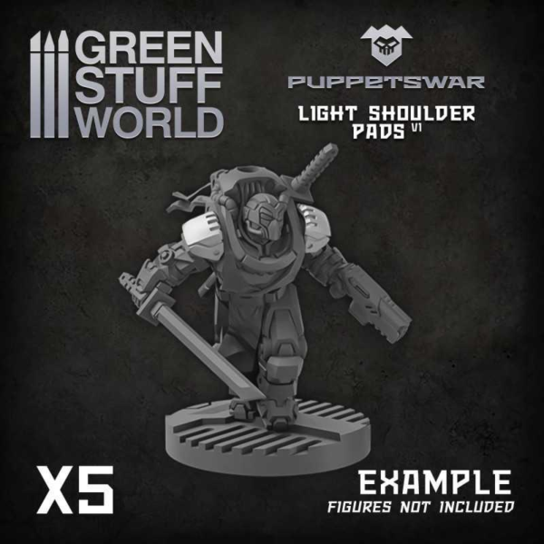 Green Stuff World    Light Shoulder Pads 1 - 5904873423940ES - 5904873423940