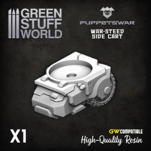 Green Stuff World    Turret - War-Steed Side Cart - 5904873420048ES - 5904873420048